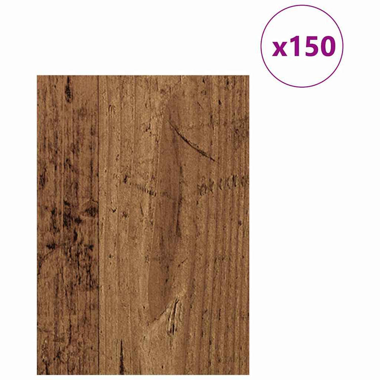Vidaxx Dekorplatten 150 Stück Altholz 21 x 30 x 0,27 cm Holzwerkstoff