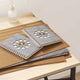Vidaxx Dekorplatten 50 Stk. Grau Sonoma 30 x 42 x 0,27 cm Holzwerkstoff
