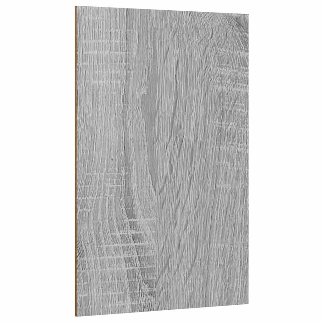 Vidaxx Dekorplatten 50 Stk. Grau Sonoma 40 x 60 x 0,27 cm Holzwerkstoff