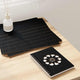 Vidaxx Dekorplatten 12 Stück schwarze Eiche 30 x 30 x 0,27 cm Holzwerkstoff
