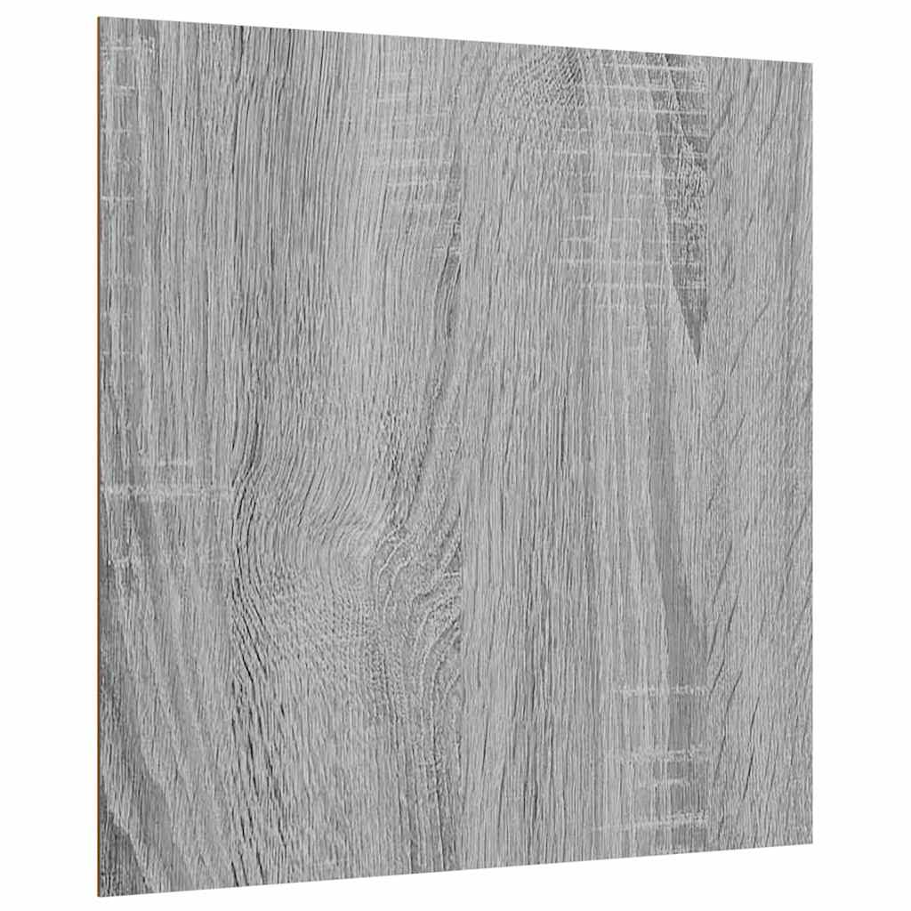 Vidaxx Dekorplatten 50 Stk. Grau Sonoma 30 x 30 x 0,27 cm Holzwerkstoff