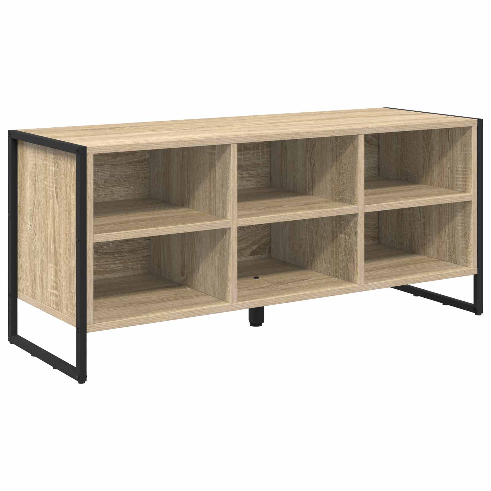 Vidaxl Schuhschrank mit Stauraum Sonoma 60 x 35 x 44 cm Holzwerkstoff