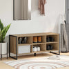 Vidaxxl Schuhschrank Artisan Eiche 60 x 35 x 44 cm Holzwerkstoff