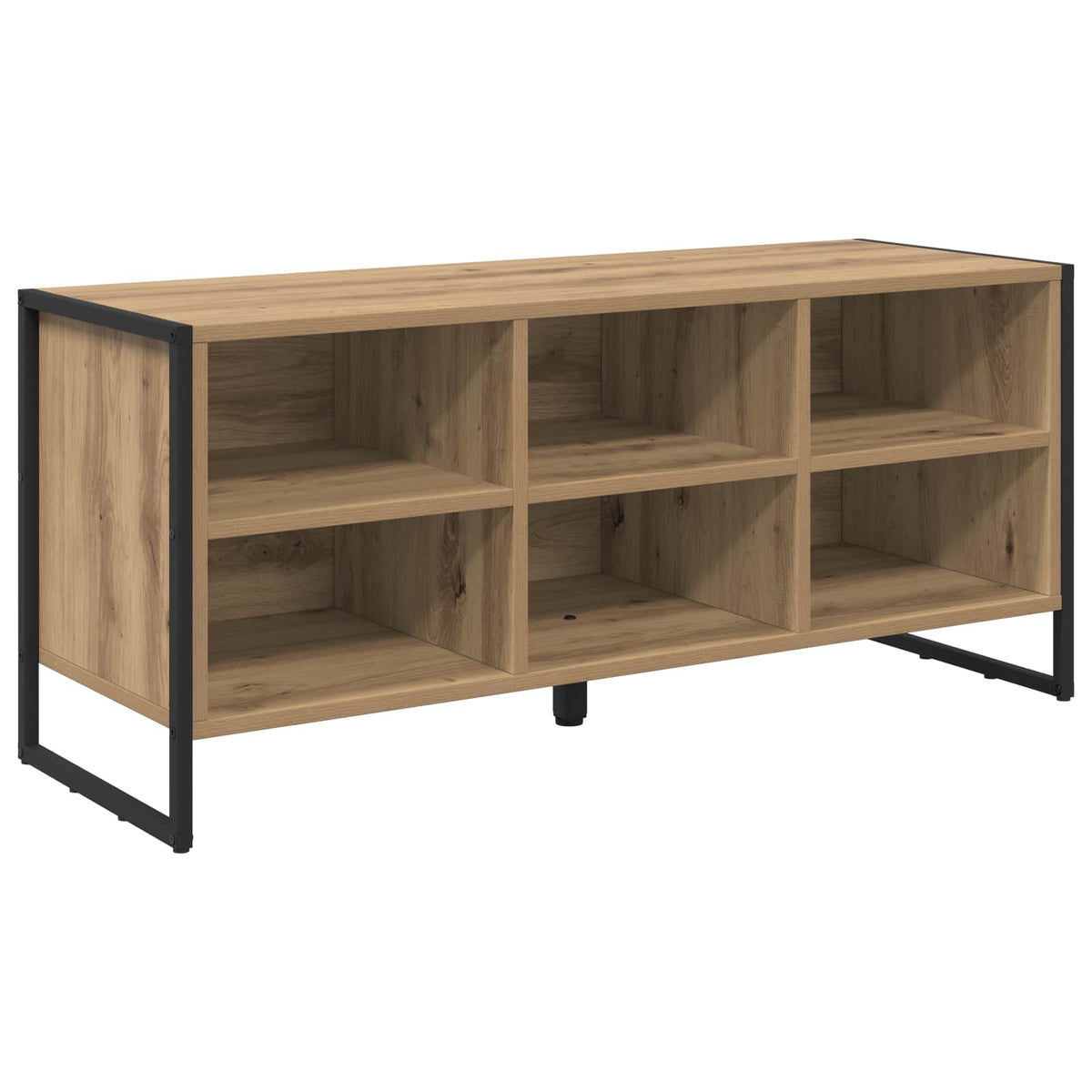 Vidaxxl Schuhschrank Artisan Eiche 60 x 35 x 44 cm Holzwerkstoff