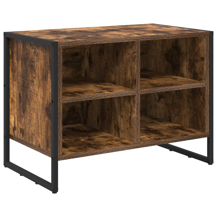 Vidaxx Schuhschrank mit Stauraum Raucheiche 60 x 35 x 44 cm Holzwerkstoff