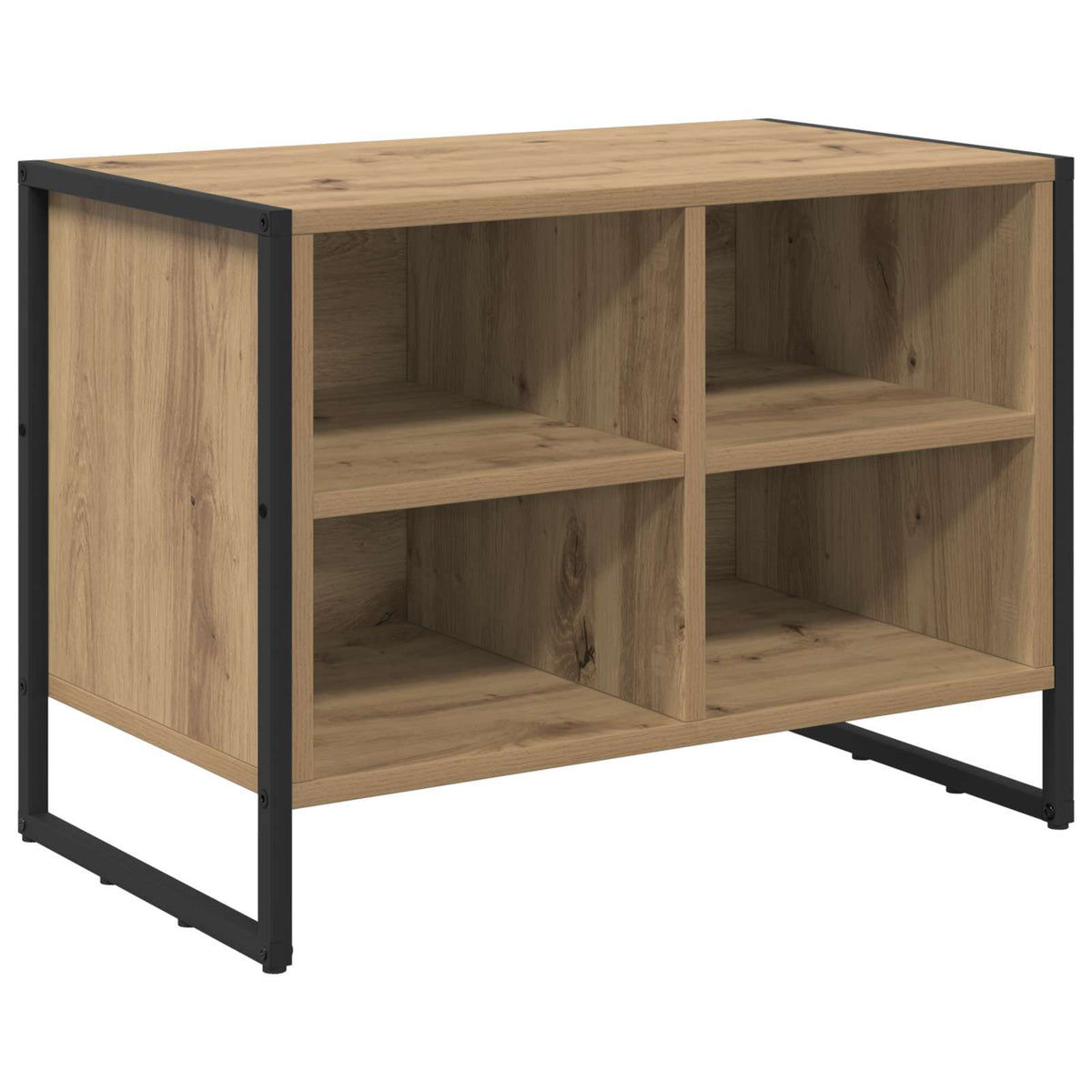 Vidaxxl Schuhschrank Artisan Eiche 60 x 35 x 44 cm Holzwerkstoff