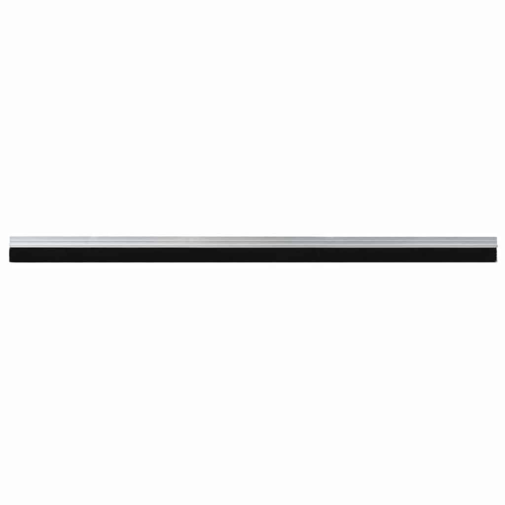 Vidaxx selbstklebende Türbürsten 2 Stück Silber 100 cm