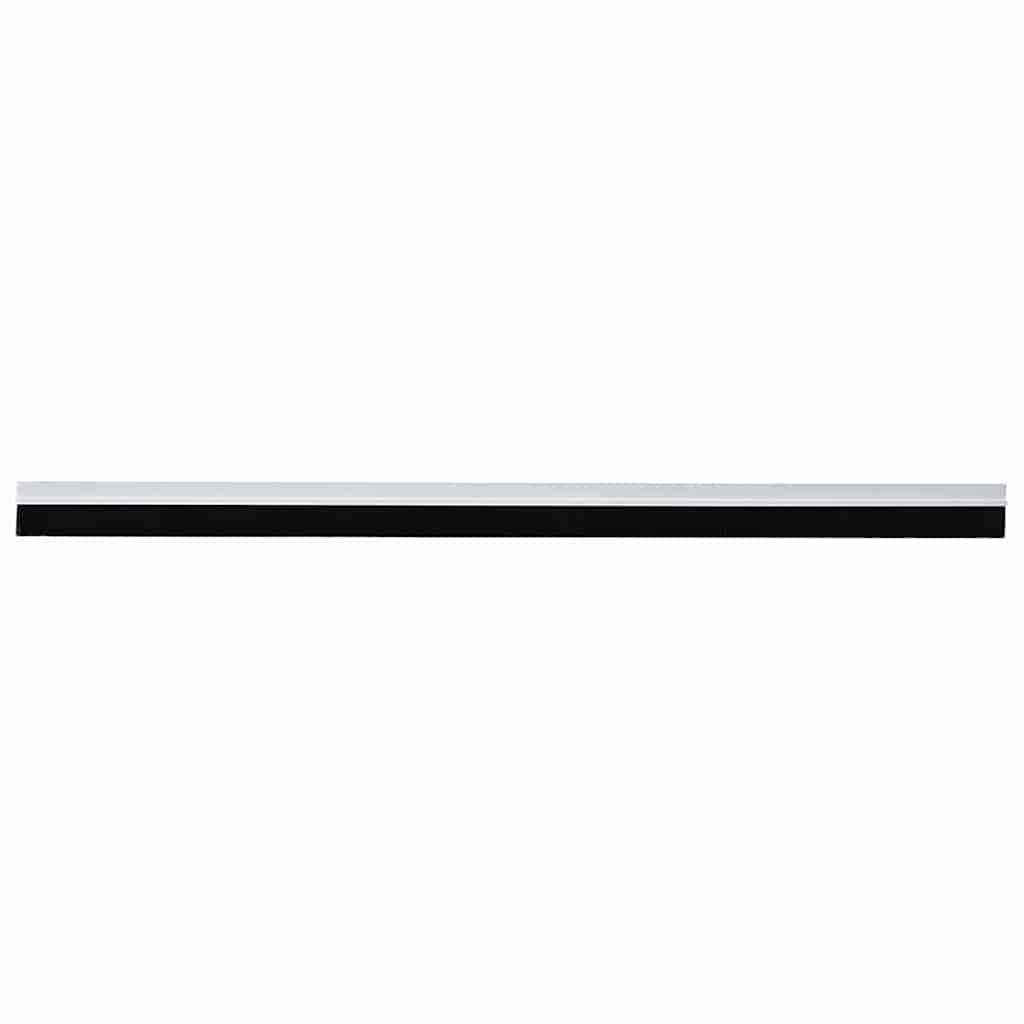 Vidaxx selbstklebende Türbürsten 2 Stück weiß 100 cm Aluminiumlegierung