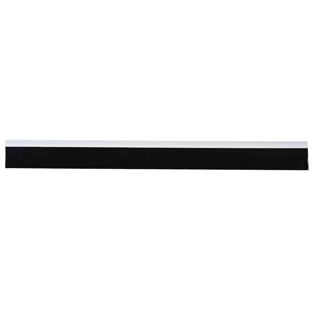 Vidaxx selbstklebende Türbürsten 2 Stück weiß 100 cm Aluminiumlegierung