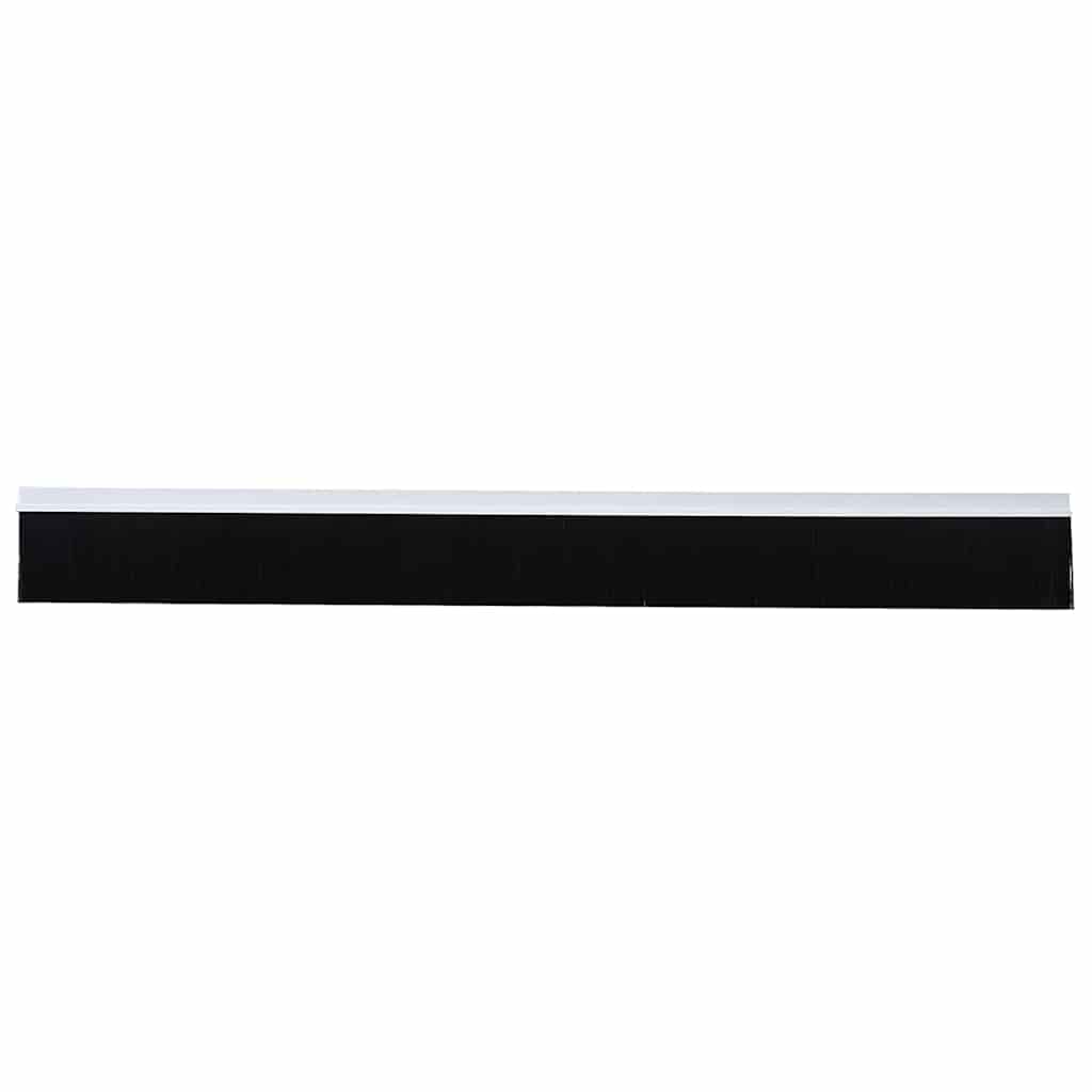 Vidaxx selbstklebende Türbürsten 2 Stück weiß 100 cm Aluminiumlegierung