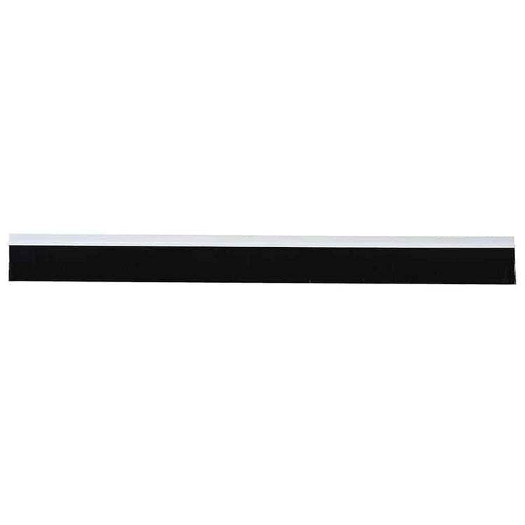 Vidaxx selbstklebende Türbürsten 6 Stück weiß 100 cm Aluminiumlegierung