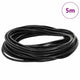 Vidaxl Lederband schwarz ø2,5 mm x 5 m Leder