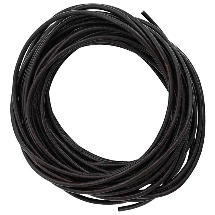 Vidaxxl Lederband dunkelbraun ø3 mm x 5 m Leder