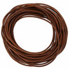 Vidaxl Lederband hellbraun ø3 mm x 10 m Leder