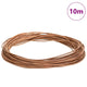 Vidaxl Lederband braun ø1,5 mm x 10 m Leder