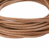 Vidaxl Lederband braun ø4 mm x 10 m Leder