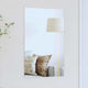 Vidaxx Wandspiegel rechteckig 60 x 40 cm Hartglas