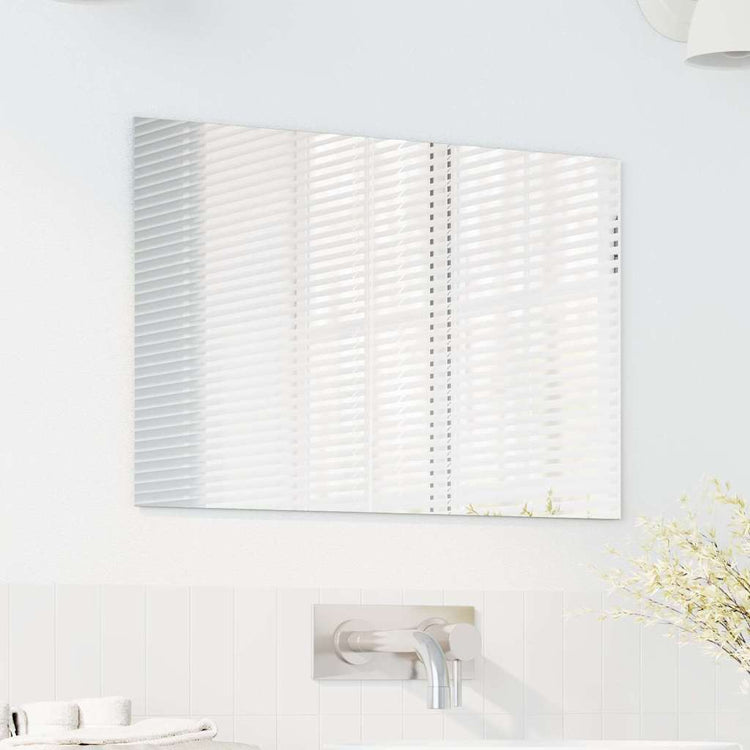 Vidaxx Wandspiegel rechteckig 60 x 40 cm Hartglas