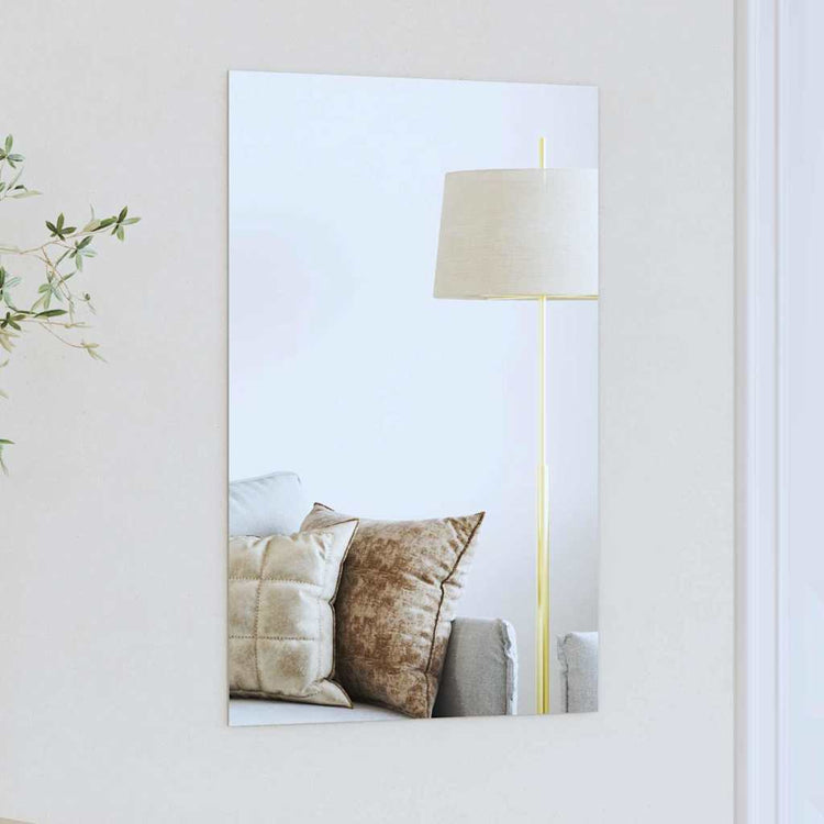 Vidaxx Wandspiegel rechteckig 40 x 60 cm Hartglas