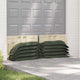 VidaXL Sandsäcke 10 Stück grün 120 x 27 cm HDPE