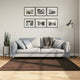 Vidaxx Teppiche quadratisch Huarte braun 160 x 160 cm Polyester