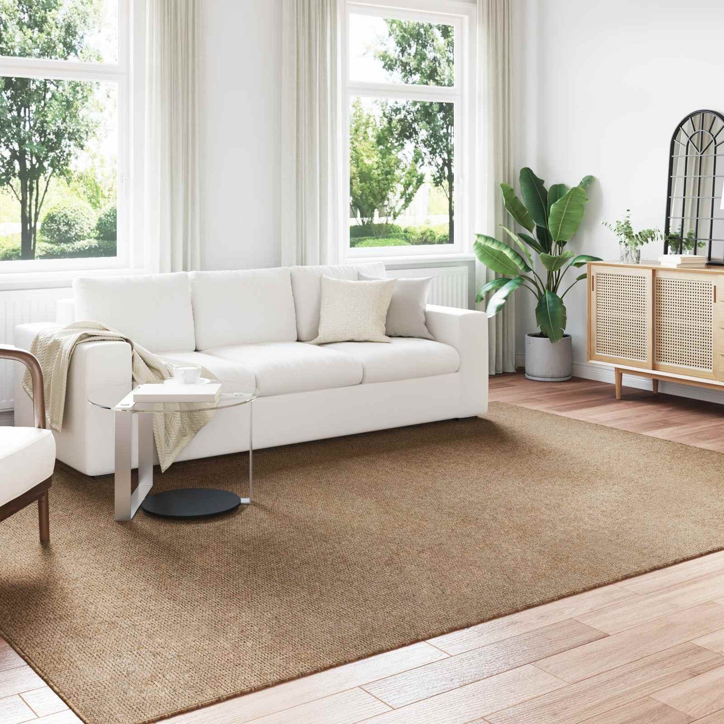 Vidaxx Teppiche rechteckig Huarte Natur 280 x 200 cm Polyester