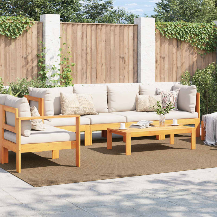 Vidaxx Teppiche rechteckig Huarte Natur 340 x 240 cm Polyester