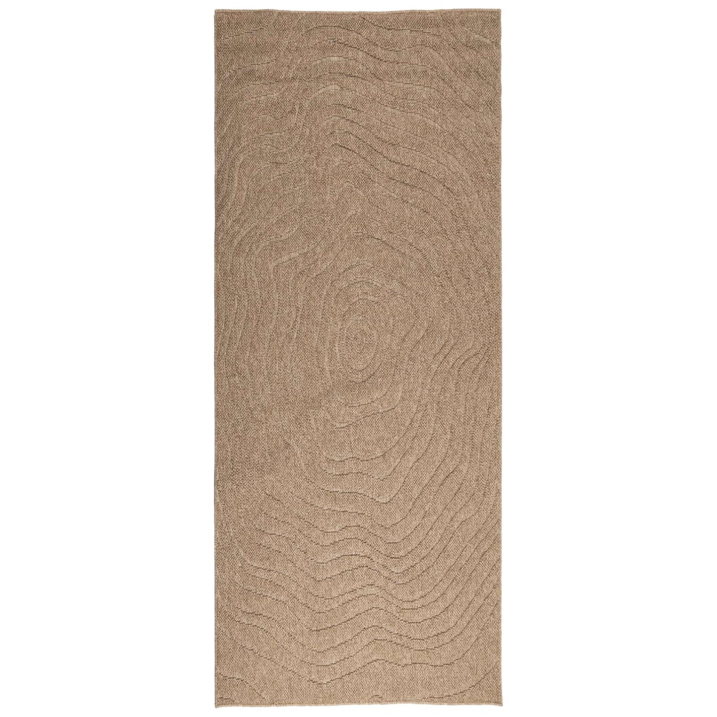 Vidaxx Teppiche Moiré Huarte Natur 200 x 80 cm Polyester