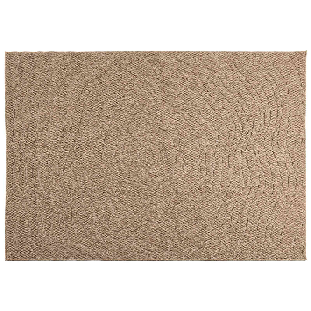 Vidaxx Teppiche Moiré Huarte Natur 200 x 140 cm Polyester