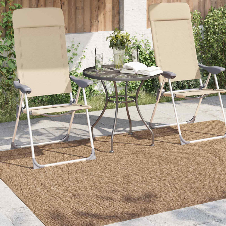 Vidaxx Teppiche Moiré Huarte Natur 230 x 160 cm Polyester