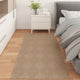 Vidaxx Teppiche rechteckig Huarte Natur 150 x 80 cm Polyester