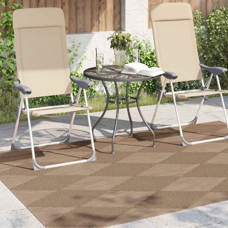 Vidaxx Teppiche rechteckig Huarte Natur 170 x 120 cm Polyester