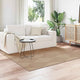 Vidaxx Teppiche quadratisch Huarte Natur 120 x 120 cm Polyester