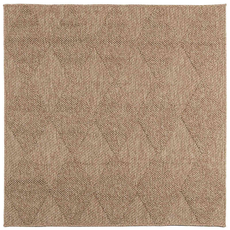 Vidaxx Teppiche quadratisch Huarte Natur 120 x 120 cm Polyester