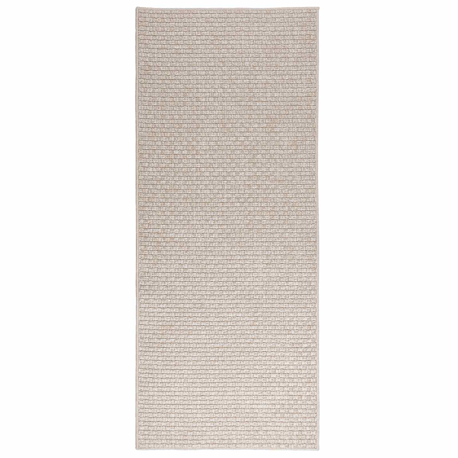 Vidaxx rechteckige Teppiche Huarte Creme 200 x 80 cm Polyester