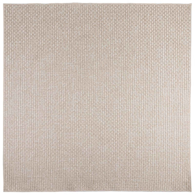 Vidaxx Teppiche quadratisch Huarte Creme 120 x 120 cm Polyester
