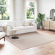Vidaxx Teppiche quadratisch Huarte Creme 240 x 240 cm Polyester