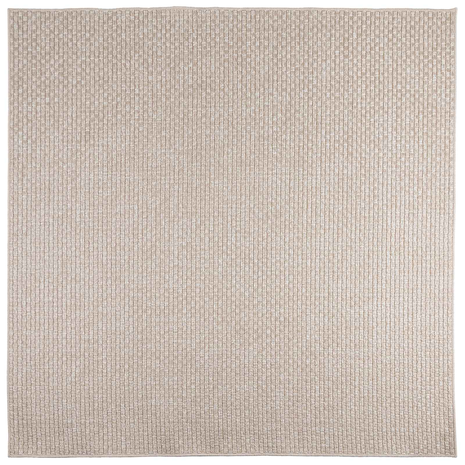 Vidaxx Teppiche quadratisch Huarte Creme 240 x 240 cm Polyester