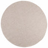 VidaXL Teppiche rund Huarte Creme ø 160 cm Polyester