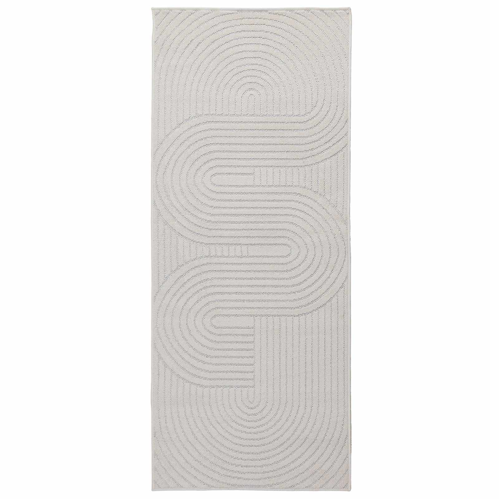 Vidaxx Teppiche rechteckig Huarte Creme 150 x 80 cm Polyester