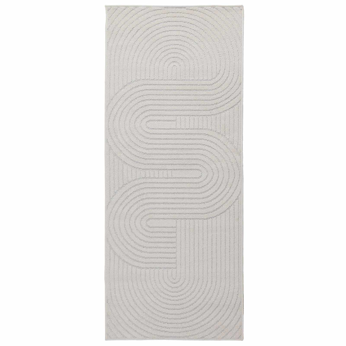 Vidaxx rechteckige Teppiche Huarte Creme 200 x 80 cm Polyester