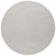 VidaXL Teppiche rund Huarte Creme ø 120 cm Polyester
