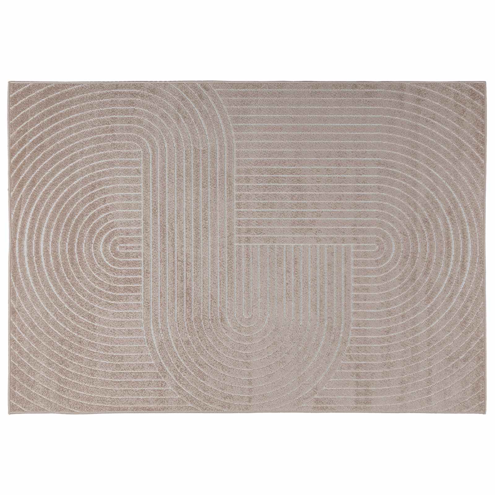 VidaXL Teppiche rechteckig Huarte Beige 200 x 140 cm Polyester