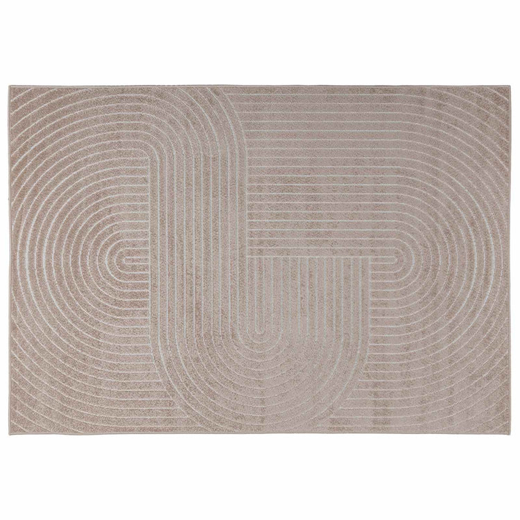 VidaXL Teppiche rechteckig Huarte Beige 200 x 140 cm Polyester