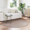 VidaXL Teppiche rund Huarte Beige ø 200 cm Polyester
