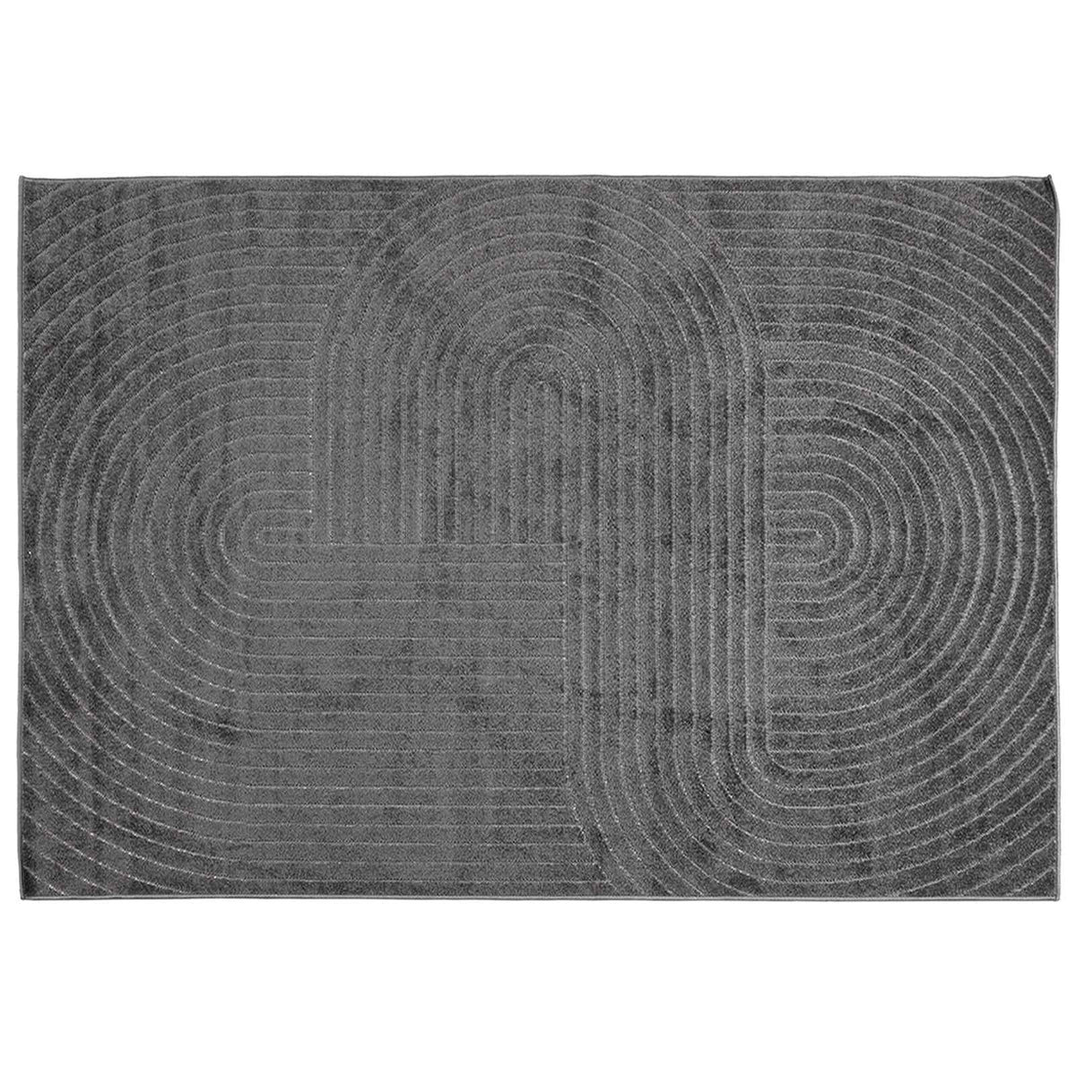 Vidaxx Teppiche rechteckig Huarte Anthrazit 200 x 140 cm Polyester