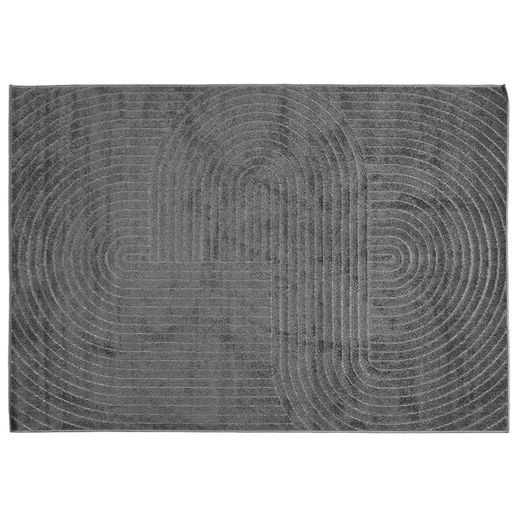 VidaXL Teppiche rechteckig Huarte Anthrazit 340 x 240 cm Polyester