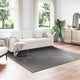 Vidaxx Teppiche quadratisch Huarte Anthrazit 240 x 240 cm Polyester