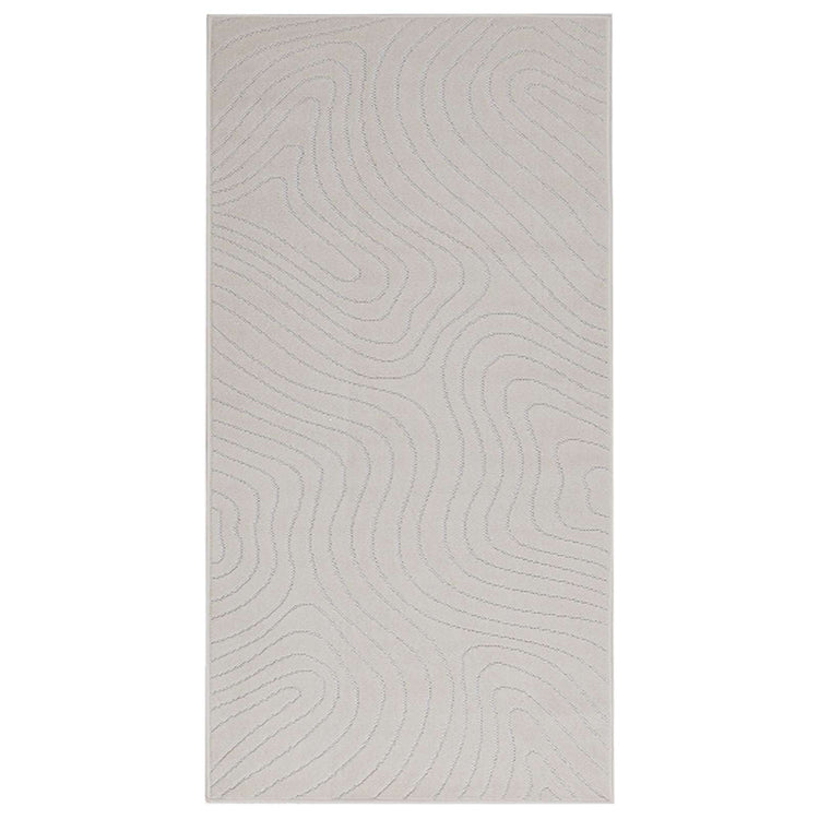 Vidaxx Teppiche rechteckig Huarte Creme 150 x 80 cm Polyester