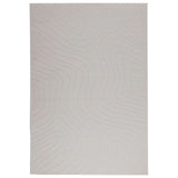 VidaXL Teppiche rechteckig Huarte Creme 170 x 120 cm Polyester - afbeelding 2